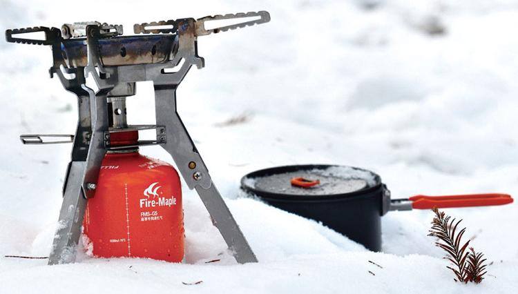 Газовая горелка туристическая Fire-Maple Газовая горелка Fire-Maple Family, c пьезоэлементом. FMS-108