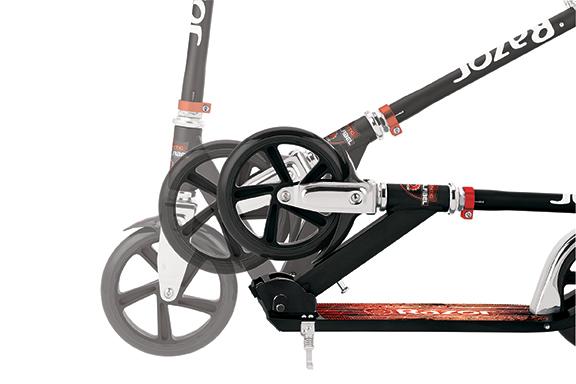 Самокат Razor Самокат городской Razor "A5 Lux", цвет: черный
