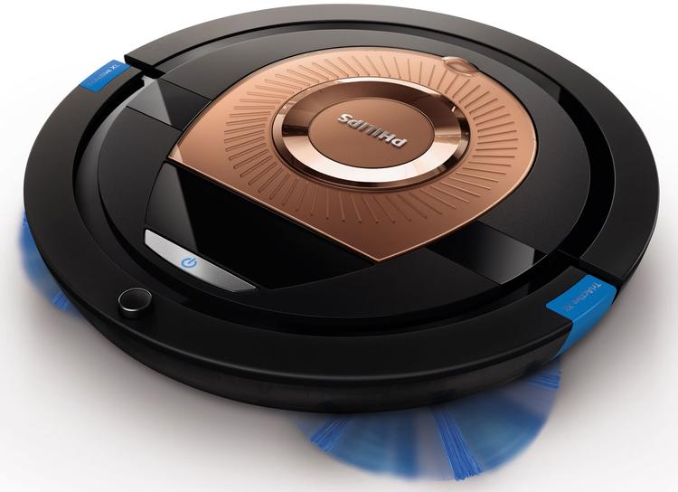 Робот-пылесос Philips SmartPro Compact FC8776/01, черный, бронзовый