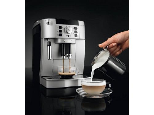 Кофемашина DeLonghi ECAM 22.110.SB, серебристая
