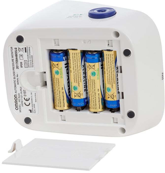 Тонометр Omron M2 Basic автоматический с адаптером и универсальной манжетой, 22-42 см