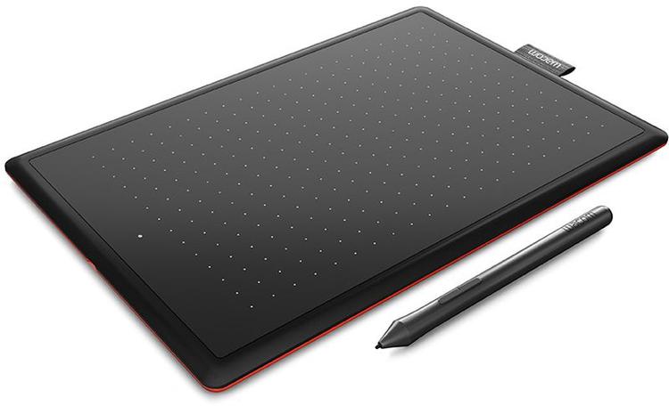 Графический планшет Wacom CTL-472-N One Small, Red