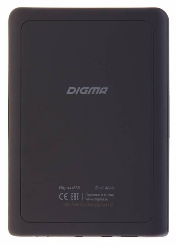 Электронная книга Digma R63S 6", темно-серый