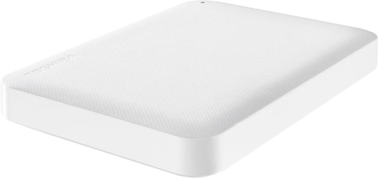1 ТБ Внешний жесткий диск Toshiba HDD 1 TB Stor.e Canvio Ready , 2.5", USB 3.0 (HDTP210EW3AA), белый