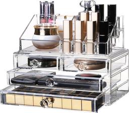 Органайзер для косметики Homsu "Diamond", 21 секция, 23,9 х 15,5 х 18,8см