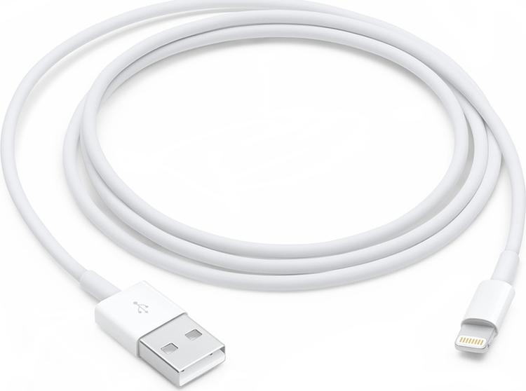 Кабель Apple USB-Lightning, 1 м, белый
