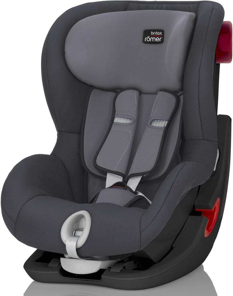 Автокресло Britax Roemer King II Black Series Storm Grey Trendline, серый