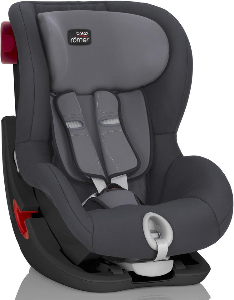 Автокресло Britax Roemer King II Black Series Storm Grey Trendline, серый