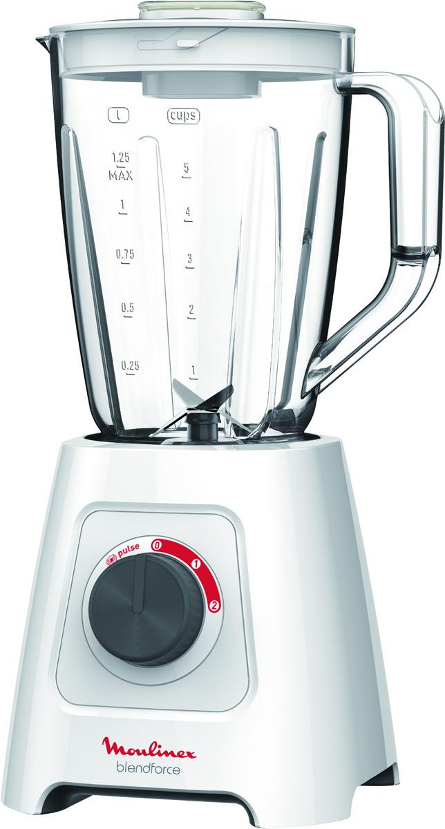 Стационарный блендер Moulinex BlendForce 2 LM420110, белый