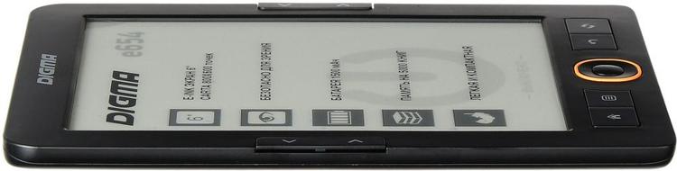 Электронная книга Digma E654 6", темно-серый
