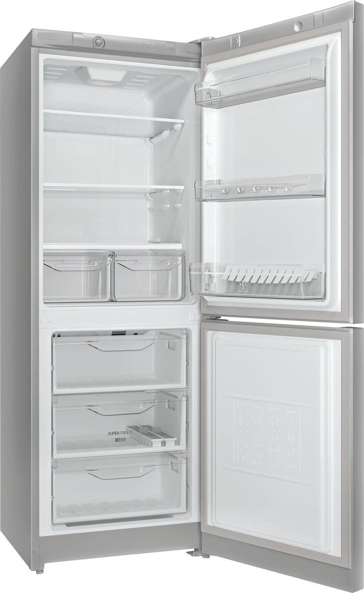 Холодильник Indesit DS 4160 S, двухкамерный, серебристый