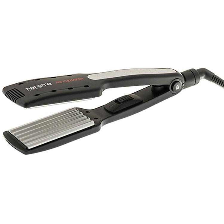 Щипцы-гофре для завивки Harizma AIR CRIMPER GP, черный
