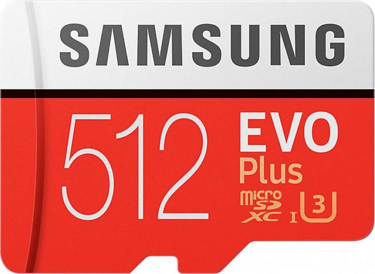 Карта памяти MicroSD EVO Plus V2 128GB Class 10 + SD адаптер