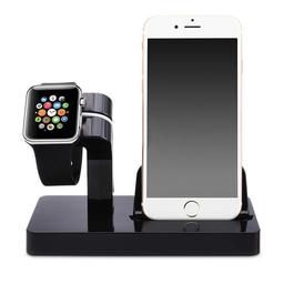 Док-станция Gurdini Smart 903286 Apple Watch + Lightning connector, черный