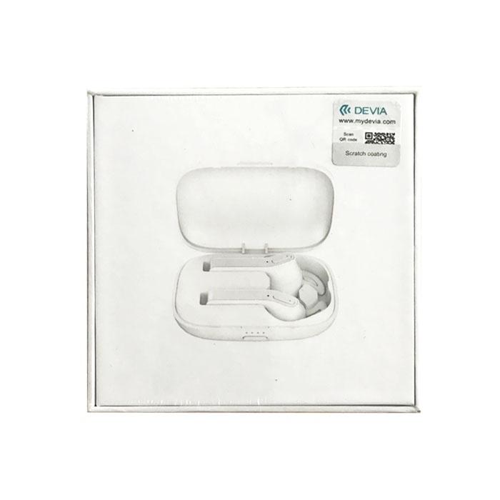 Наушники беспроводные Devia Kintone Series TWS Earphone, 6938595323188, белый