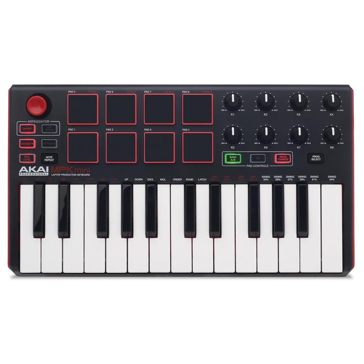 MIDI-клавиатура Akai Pro AKAI PRO MPK MINI MK2, MPK MiniMK2