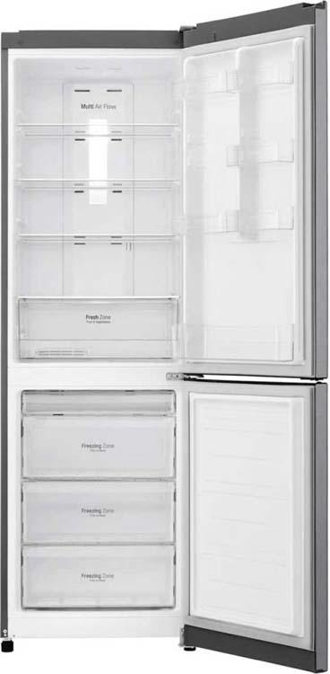 Холодильник LG GA-B419SLGL, графитовый