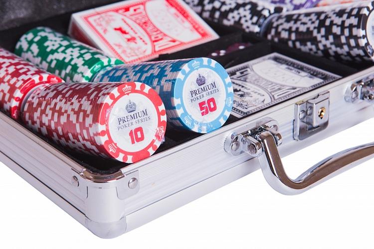 Набор для покера Partida Premium Crown на 200 фишек