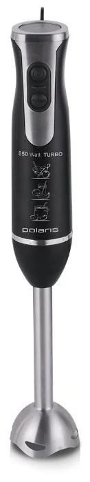 Погружной блендер Polaris PHB 0852, черный, серебристый