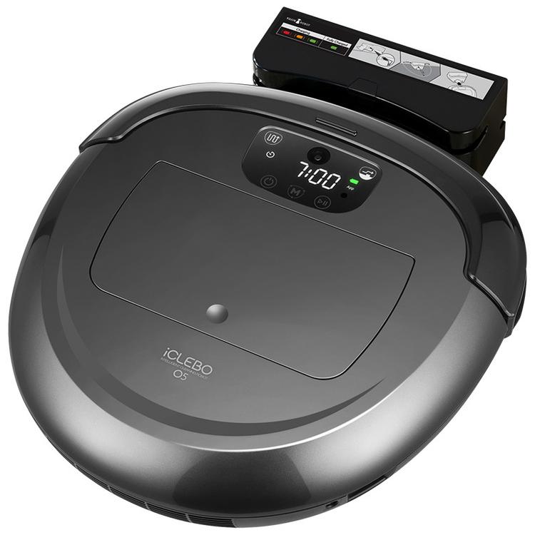 Робот-пылесос  Yujin Robot  O5 WiFi, черный