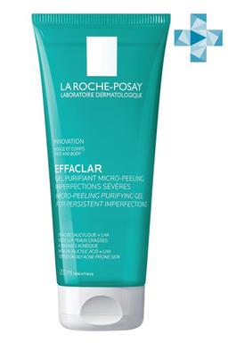 La Roche-Posay Effaclar Гель очищающий микроотшелушиващий для лица и тела, 200 мл