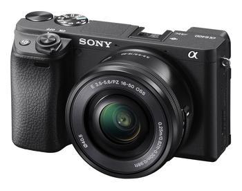 Фотоаппарат SONY Alpha A6400LB kit ( E PZ 16-50мм f/3.5-5.6 OSS), черный