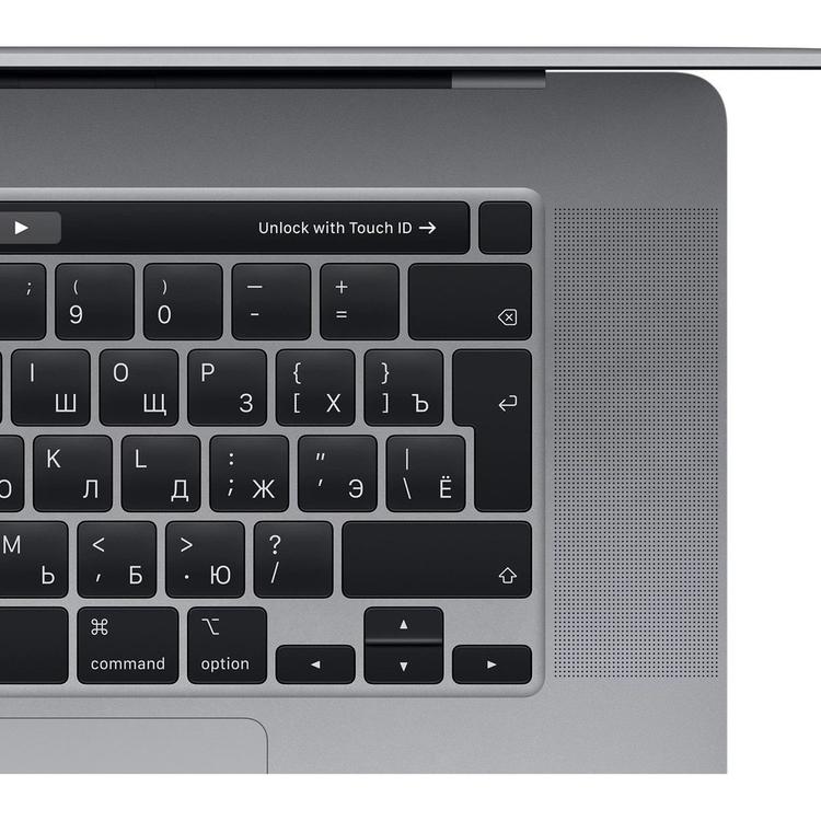 16" Ноутбук Apple 104867 (Z0XZ0060T), серый