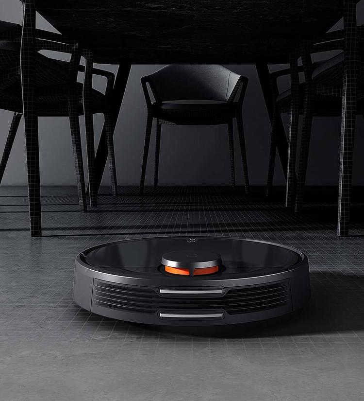 Робот-пылесос  Xiaomi  Mi Robot Vacuum-Mop P (Black), черный