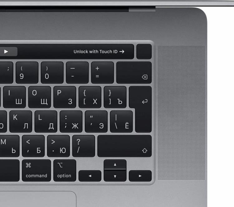 16" Ноутбук Apple MacBook Pro 16 Z0Y00061E (Z0Y00061E), серый