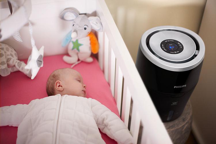 Увлажнитель воздуха  Philips HU4813/10, черный