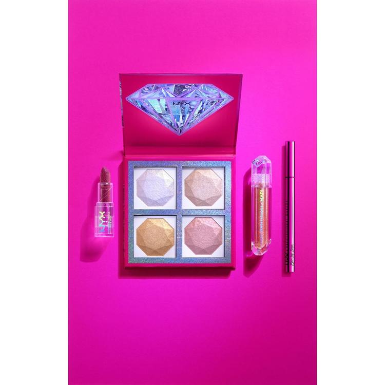 NYX Professional Makeup Diamonds & Ice Please Набор помад для губ , 81 г