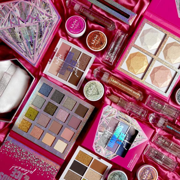 NYX Professional Makeup Diamonds & Ice Please Набор помад для губ , 81 г