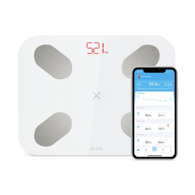 Умные весы Picooc S1 Pro (Bluetooth, 34x26 см)