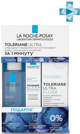 La Roche-Posay Toleriane Ultra Набор косметики для ухода за кожей: Легкий флюид, 40 мл + Мицеллярная вода Ultra, 50 мл + Уход за кожей вокруг глаз, 2 мл