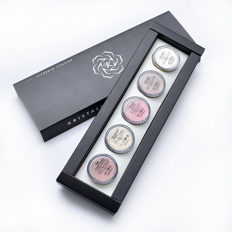 Набор миниатюр Kristall Minerals cosmetics Сила притяжения