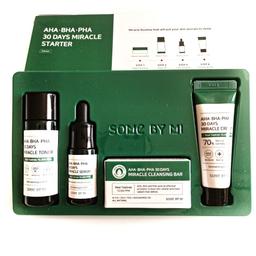 Some By Mi AHA-BHA-PHA 30 Days Miracle Starter Edition - Набор для проблемной кожи из 4 предметов