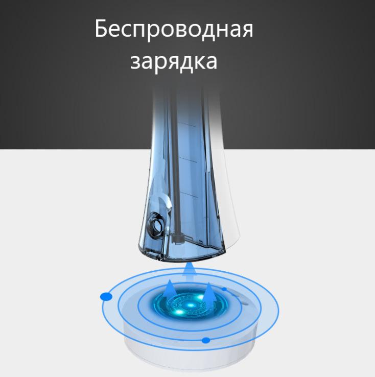 Медицинский портативный ирригатор для чистки зубов и полости рта, 4 насадки, цвет белый, AQUANICE JR003 