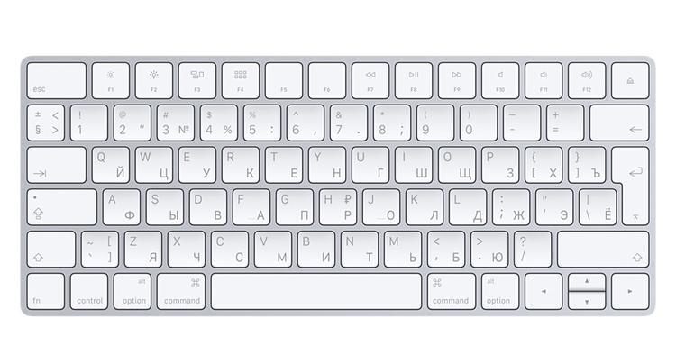 Клавиатура Apple Magic Keyboard, белый