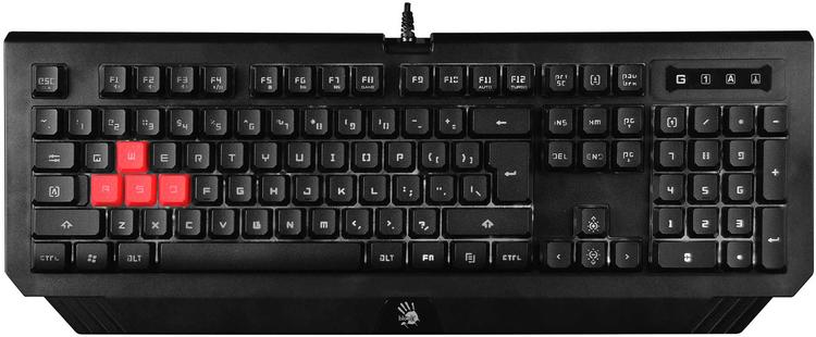 Игровая клавиатура A4Tech Bloody B125N, черный