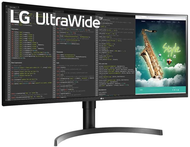 35" Монитор LG 35WN75C-B, черный