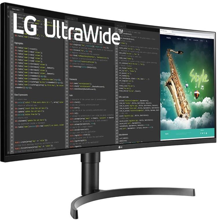 35" Монитор LG 35WN75C-B, черный