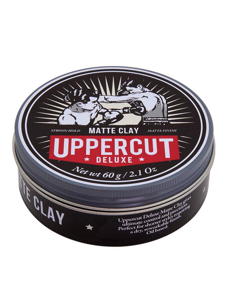 UPPERCUT DELUXE Глина сильной фиксации matte clay 60 г