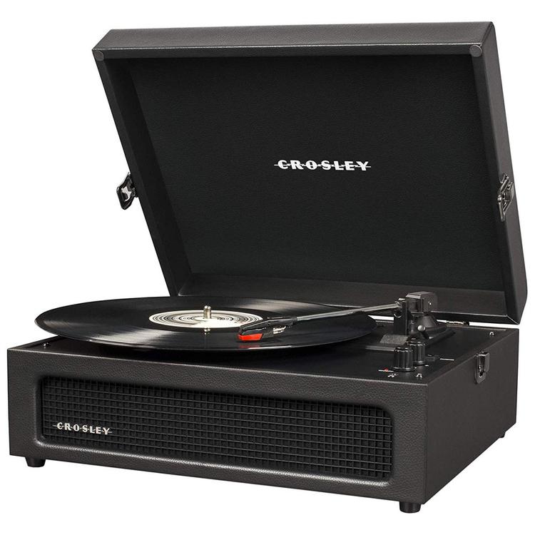 Проигрыватель Crosley VOYAGER CR8017A-BK для виниловых дисков черный