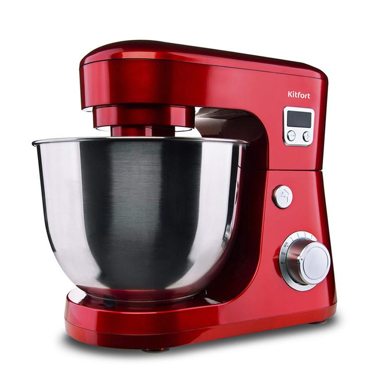 Миксер Kitfort КТ-1308-1, Red планетарный