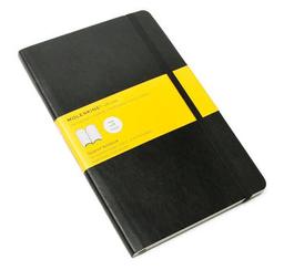 Блокнот Moleskine CLASSIC SOFT Large 130х210мм 192стр. клетка мягкая обложка черный