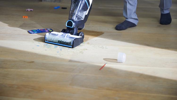 Беспроводной пылесос, Моющий пылесос Bissell CrossWave Cordless Max 2765N, черный