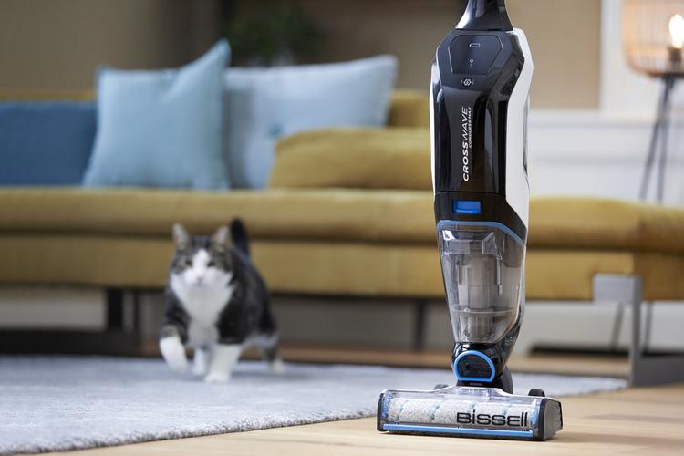 Беспроводной пылесос, Моющий пылесос Bissell CrossWave Cordless Max 2765N, черный