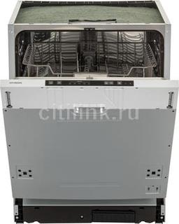 Посудомоечная машина полноразмерная HYUNDAI HBD 650,  серебристый