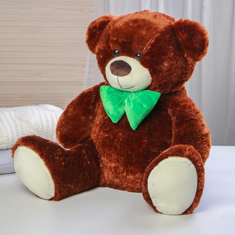 Мягкая игрушка Медведь, цвет коричневый, виды МИКС 