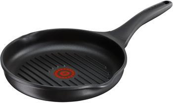 Сковорода-гриль TEFAL Supreme Gusto H1184074, 26см, без крышки,  черный